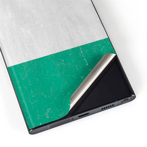 Ivory Coast Flag Distressed Galaxy S22 Ultra Skin